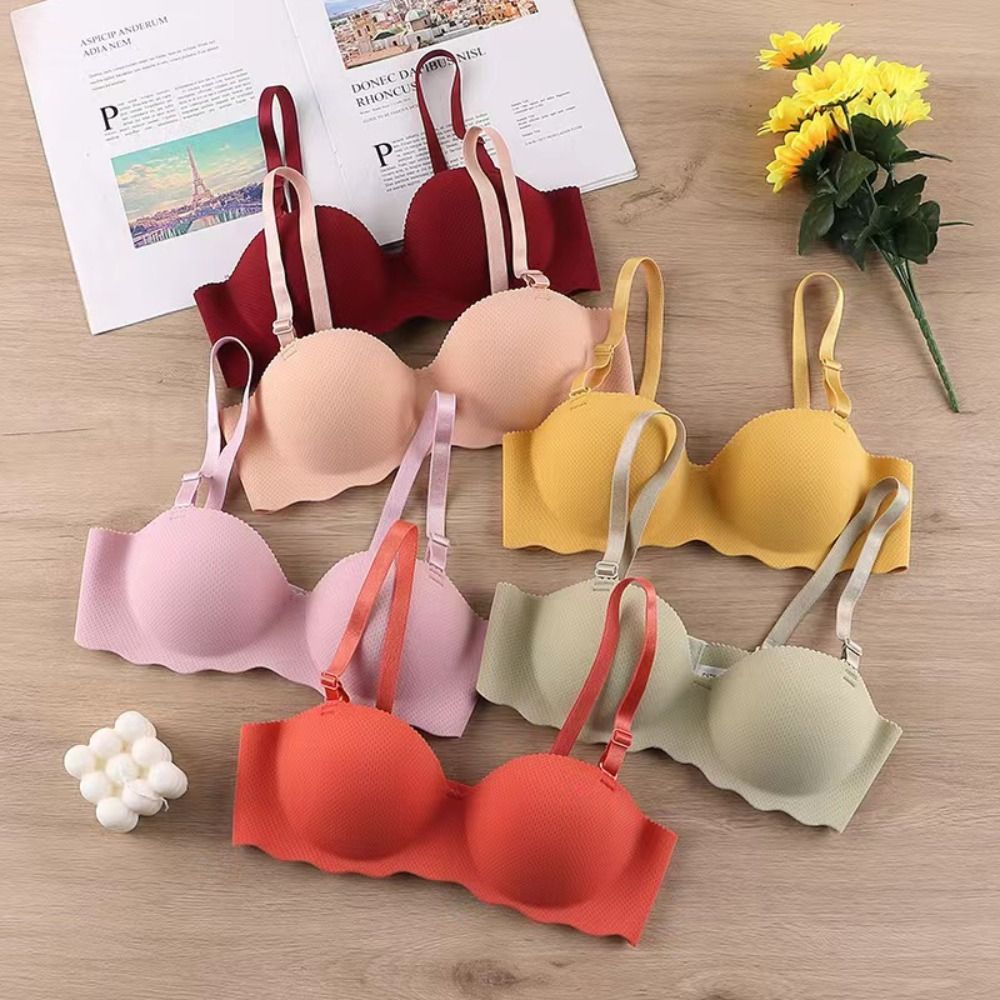 Wirefree Bra Comfort - Trendy Konfor Dikişsiz Sütyen Şeker Renk