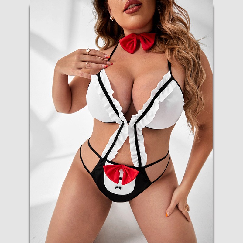 Lace Bralette Set - Yeni Fiyonklu Halter Seksi İç Çamaşırı