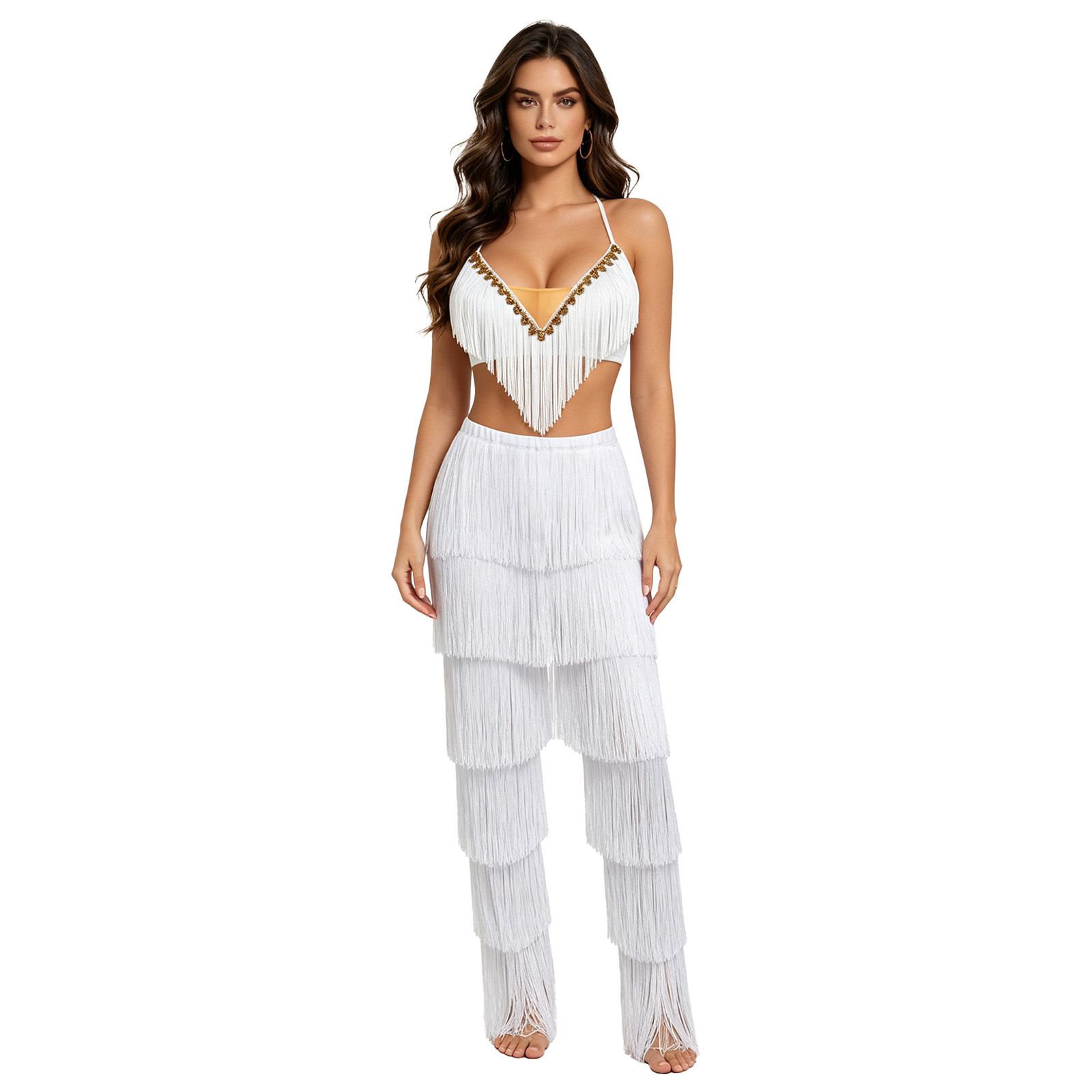 Kadınlar 2 adet Püskül Latin D - Lace Bralette Set incelemesi ve fiyatı